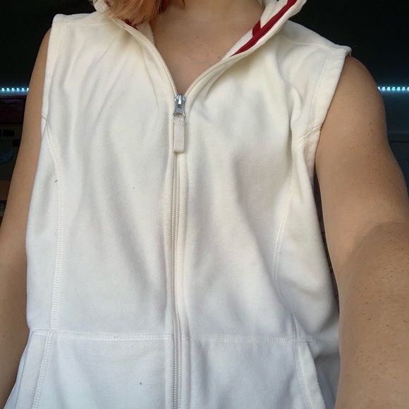 vintage zip up vest - Picture 2 of 2